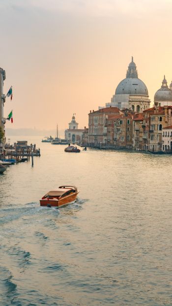 Обои 640x1136 столичный город Венеция, Италия