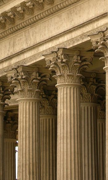 columns, cathedral Wallpaper 1200x2000