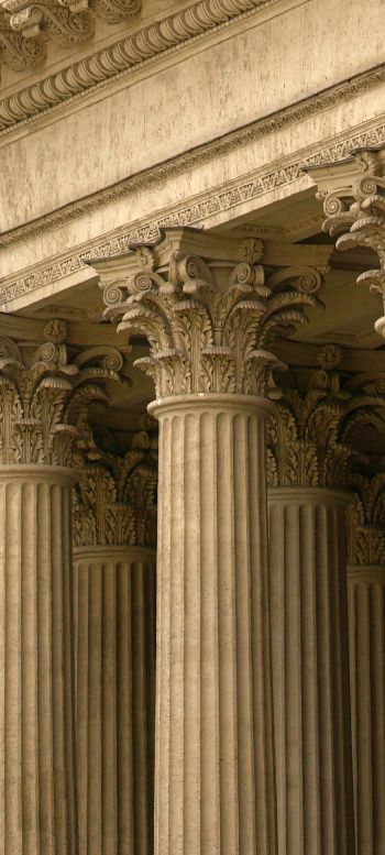 columns, cathedral Wallpaper 720x1600