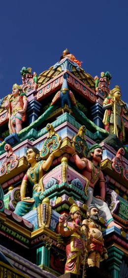 India, statues Wallpaper 1080x2340
