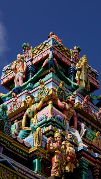 India, statues Wallpaper 640x1136