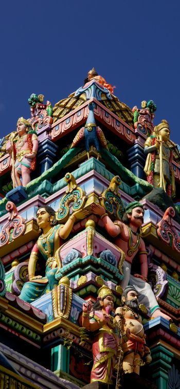India, statues Wallpaper 1170x2532