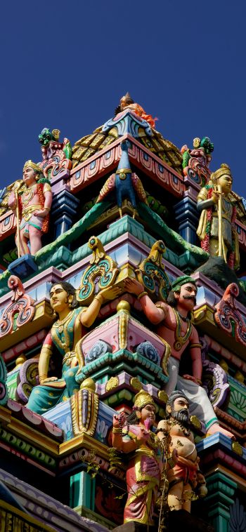 India, statues Wallpaper 1080x2340