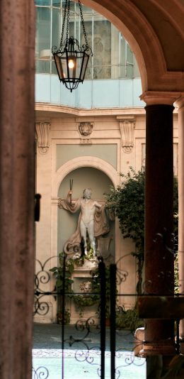 metropolitan city of rome, Italy Wallpaper 1080x2220