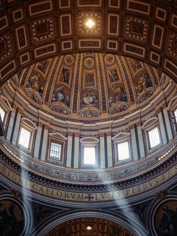 Piazza San Pietro, vatican Wallpaper 1620x2160