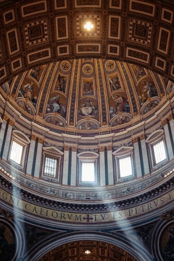 Piazza San Pietro, vatican Wallpaper 640x960