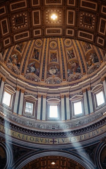 Piazza San Pietro, vatican Wallpaper 1600x2560