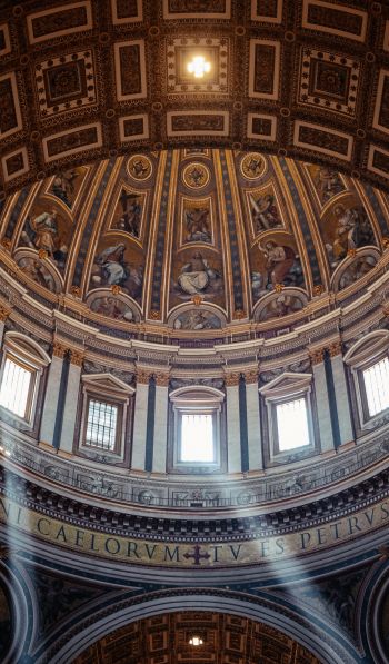 Piazza San Pietro, vatican Wallpaper 600x1024