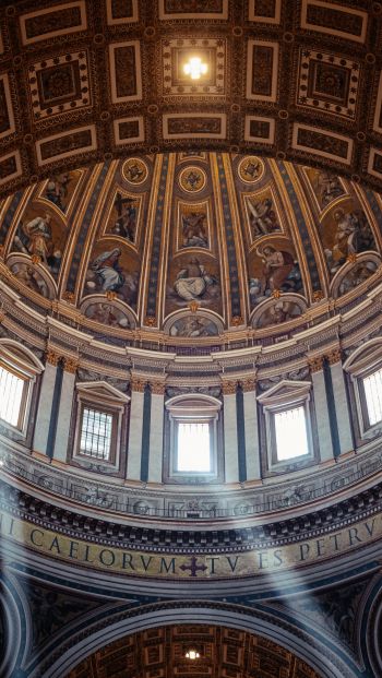 Piazza San Pietro, vatican Wallpaper 640x1136