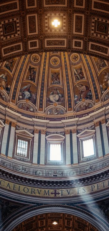Piazza San Pietro, vatican Wallpaper 1080x2280