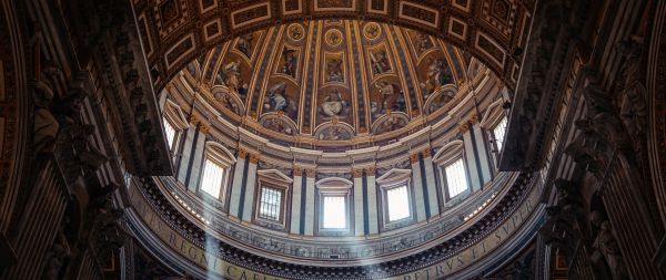 Piazza San Pietro, vatican Wallpaper 2560x1080