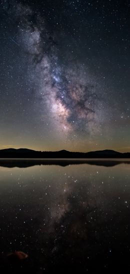 Indian Lake, New York, USA Wallpaper 1440x3040