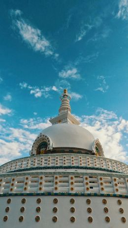 Ladakh, India, Lech Wallpaper 640x1136