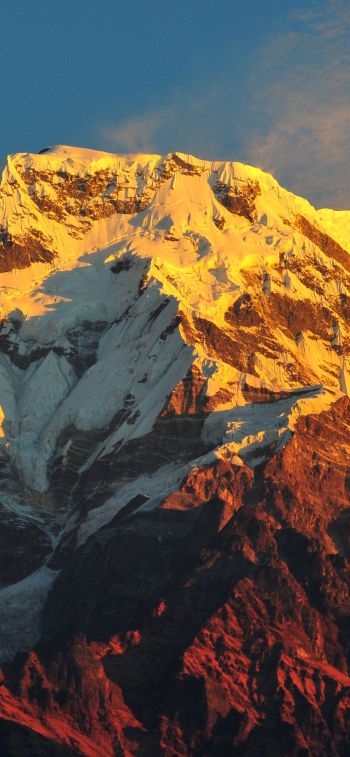 landscape, mountain, peak Wallpaper 828x1792