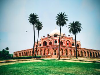 Обои 1024x768 дворец, Индия, Пакистан