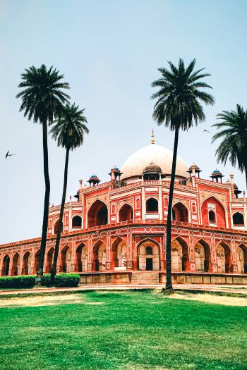 palace, India, Pakistan Wallpaper 640x960