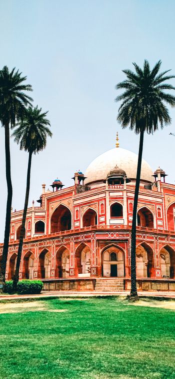 palace, India, Pakistan Wallpaper 1284x2778