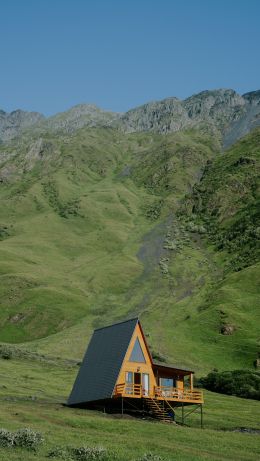 Kazbegi, Georgia Wallpaper 640x1136