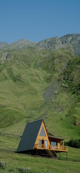 Kazbegi, Georgia Wallpaper 1080x2340