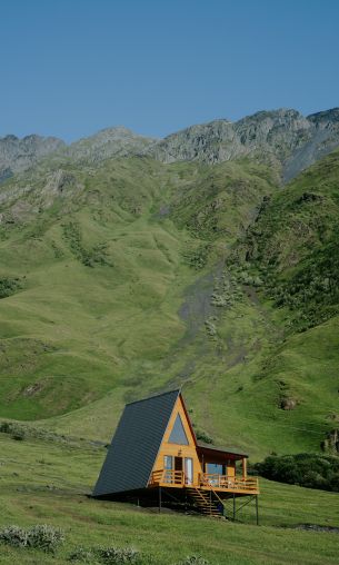 Kazbegi, Georgia Wallpaper 1200x2000