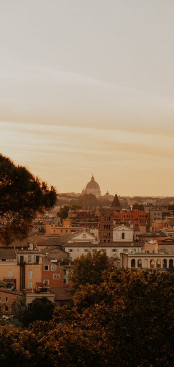 Rome, metropolitan city of rome, Italy Wallpaper 1080x2280
