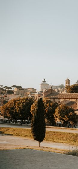 Rome, metropolitan city of rome, Italy Wallpaper 1284x2778