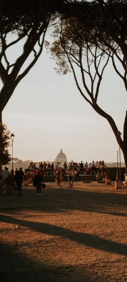 Rome, metropolitan city of rome, Italy Wallpaper 1440x3200