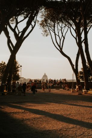 Rome, metropolitan city of rome, Italy Wallpaper 640x960