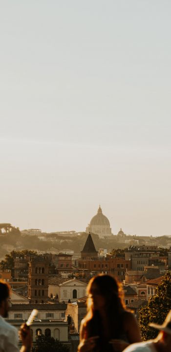 Обои 1080x2220 столичный город Рим, Италия