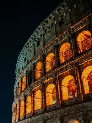 Rome, Italy, colosseum Wallpaper 2048x2732