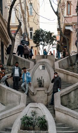 Beyoglu/Istanbul, Turkey Wallpaper 600x1024