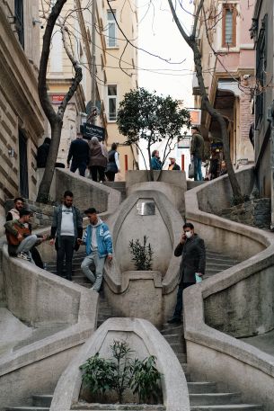 Beyoglu/Istanbul, Turkey Wallpaper 3602x5404