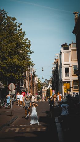 Amsterdam, Netherlands, city Wallpaper 640x1136