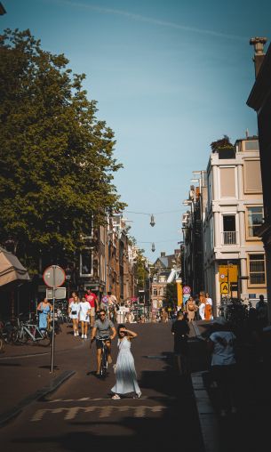 Amsterdam, Netherlands, city Wallpaper 1200x2000