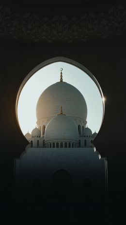 Обои 1080x1920 мечеть, святое место