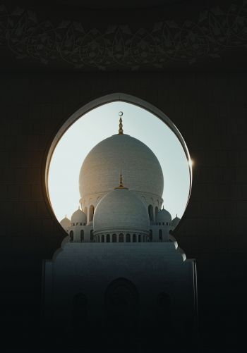 mosque, holy place Wallpaper 1668x2388
