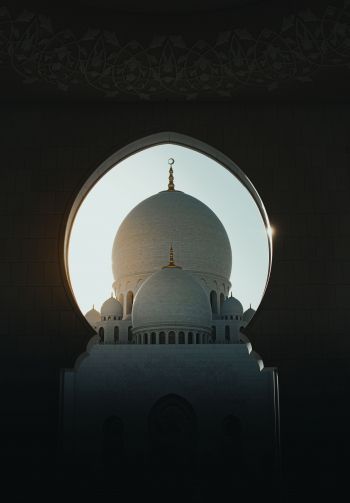 mosque, holy place Wallpaper 1640x2360
