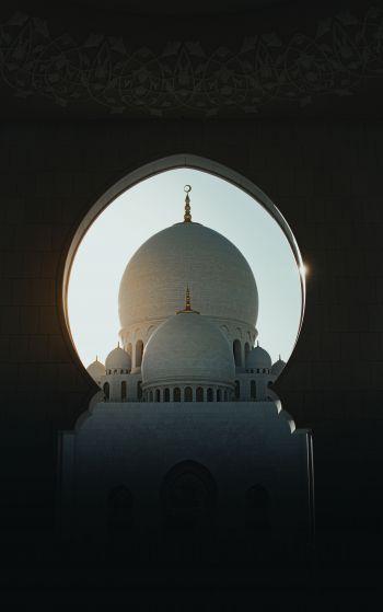 Обои 1752x2800 мечеть, святое место
