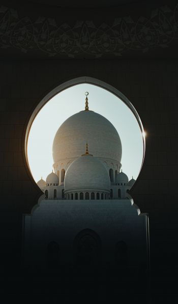 mosque, holy place Wallpaper 600x1024