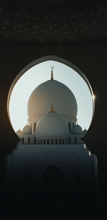 mosque, holy place Wallpaper 1080x2220