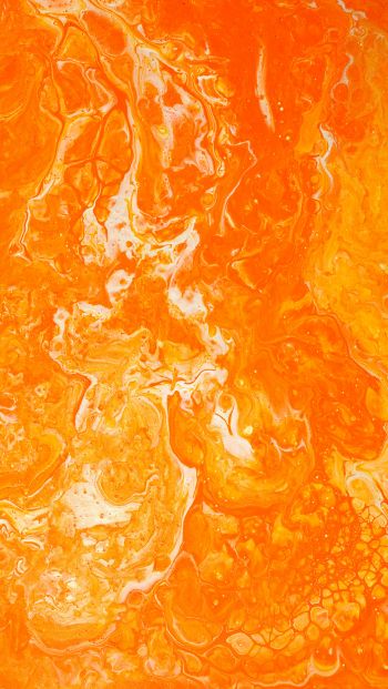 marble, orange, background Wallpaper 640x1136