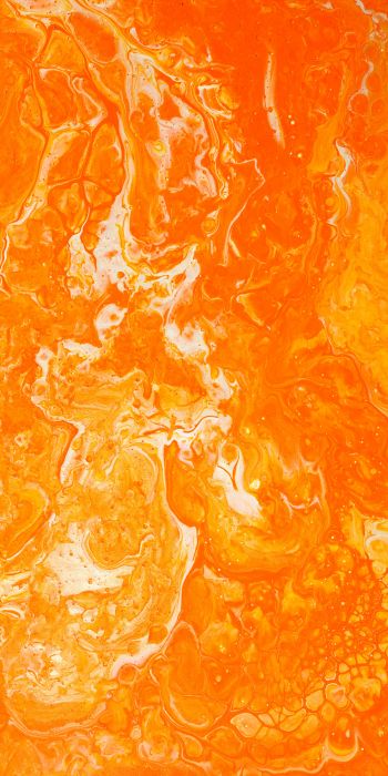 marble, orange, background Wallpaper 720x1440