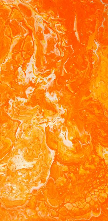 marble, orange, background Wallpaper 1440x2960