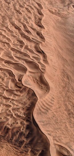 Обои 1080x2280 песок, пустыня, дюна