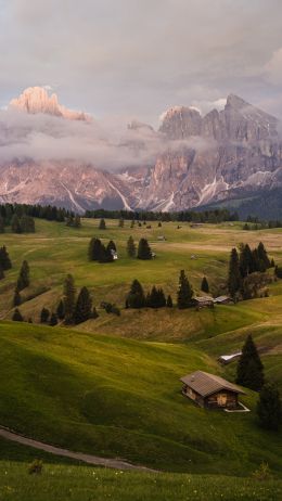 Alpe di Siusi, Italy Wallpaper 1440x2560