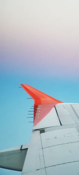 airplane wing Wallpaper 720x1600