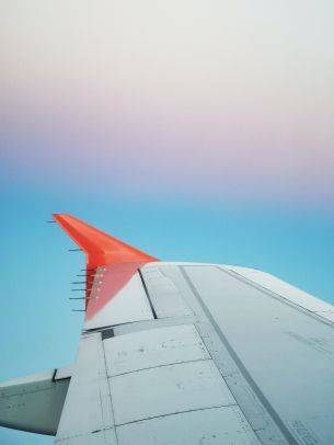 airplane wing Wallpaper 3072x4096
