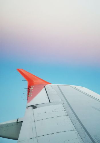 airplane wing Wallpaper 1668x2388