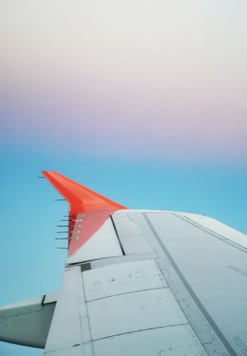 airplane wing Wallpaper 1640x2360
