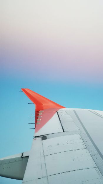 airplane wing Wallpaper 640x1136